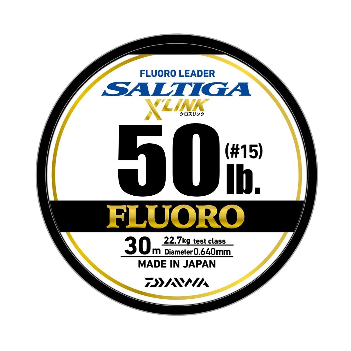 Daiwa Saltiga Fluorocarbon X Link Leader 3 Daiwa Saltiga Fluorocarbon X Link Leader