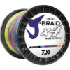 Daiwa J 4 Braid 1500m Spools Multi Colour