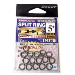 Decoy EX (Extra Strong) Split Rings -Shimano Shop DecoyEx5 87eac07f a800 47c8 bf48 799e6024267d