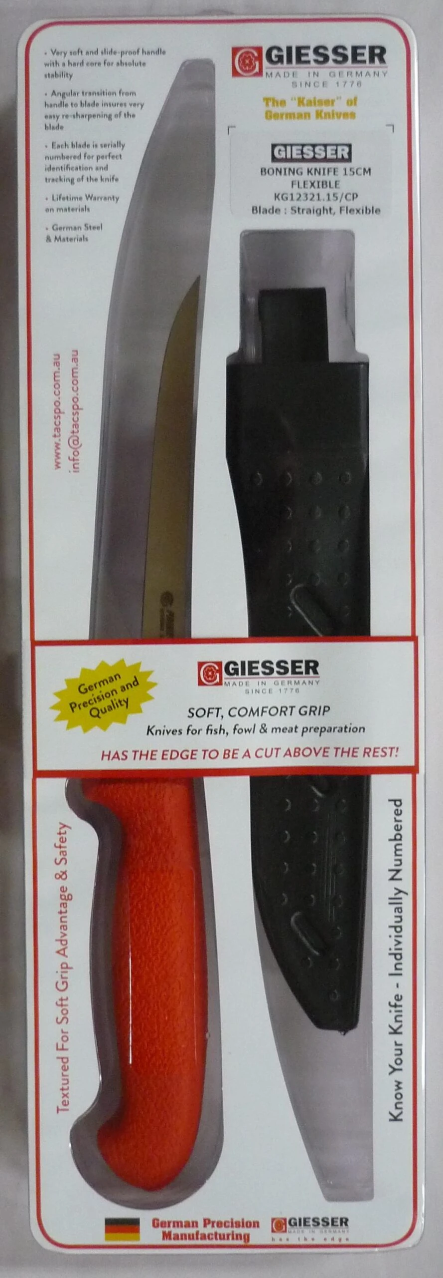 Giesser Fillet Knifes 4 Giesser Fillet Knifes - Image 2