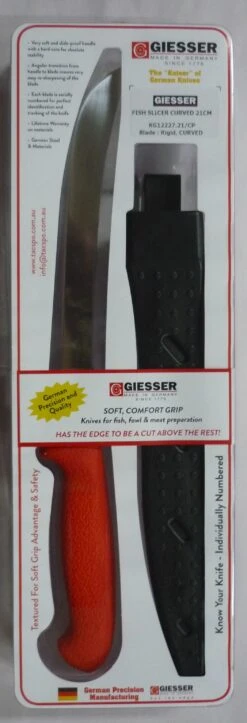 Giesser Fillet Knifes 9 Giesser Fillet Knifes -Shimano Shop Geisser Fillet Knifes 21cm Curved Freddys 91aa8083 1b57 49b0 a764 b7100b58b63f