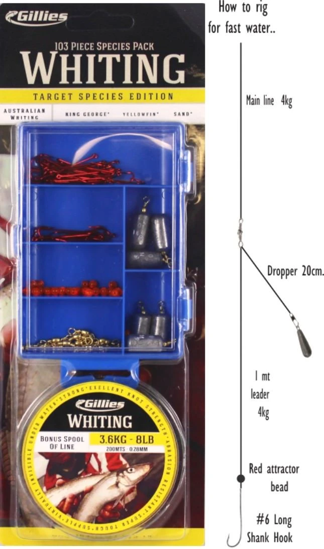 Gillies Whiting Species Pack 3 Gillies Whiting Species Pack