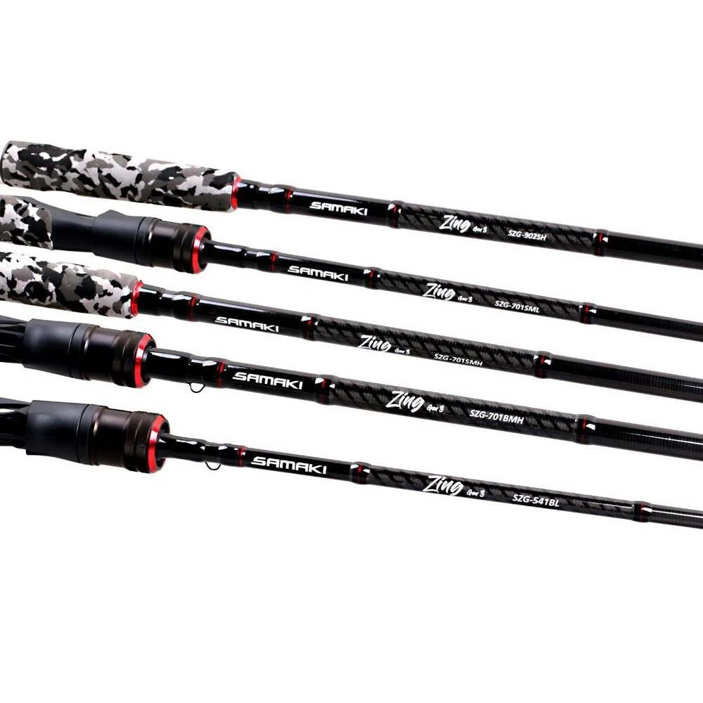 Samaki 2021 Zing G3 1& 2pce Graphite Rods 3 Samaki 2021 Zing G3 1& 2pce Graphite Rods