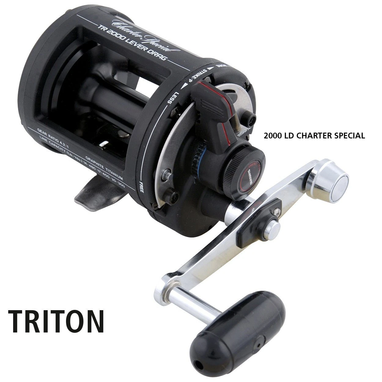 Shimano TR2000LD Overhead Reel 3 Shimano TR2000LD Overhead Reel