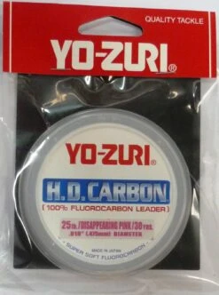 Yo-Zuri Yo Zuri H.D Fluorocarbon Leader -Shimano Shop Yo Zuri H.D Fluorocarbon Leader 25LB Freddys 8638f784 5643 466f a222 1c1e831d9d3d